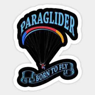 Authentic Paragliding | 2 Sided Sticker